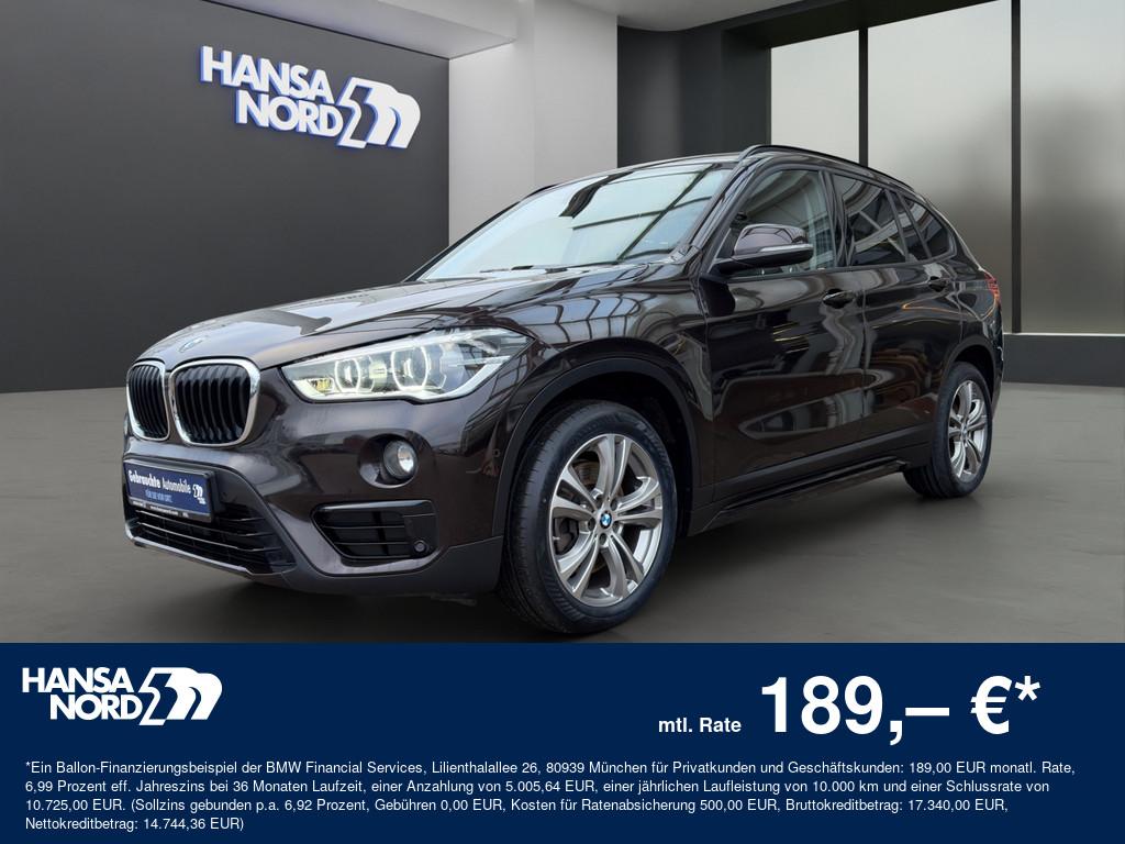 BMW X1 xDrive20d SPORTLINE LED NAVI HUD H/K 18" AHK