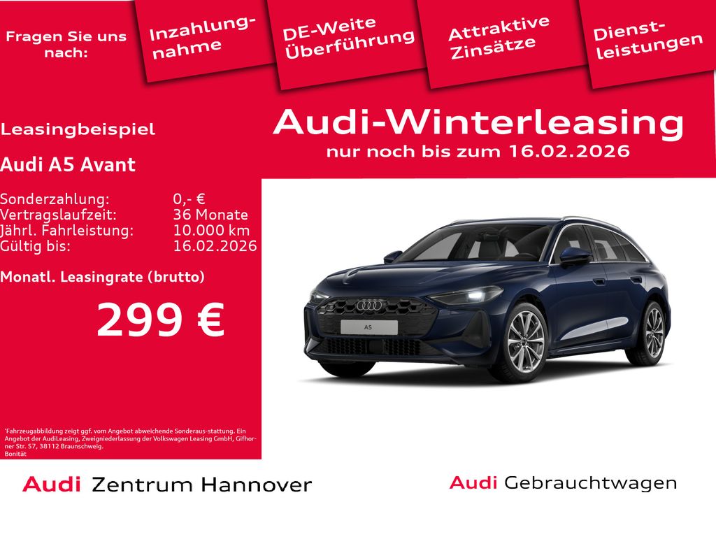 A5 Avant 2.0 TFSI Kamera Navi DAB virtual LED