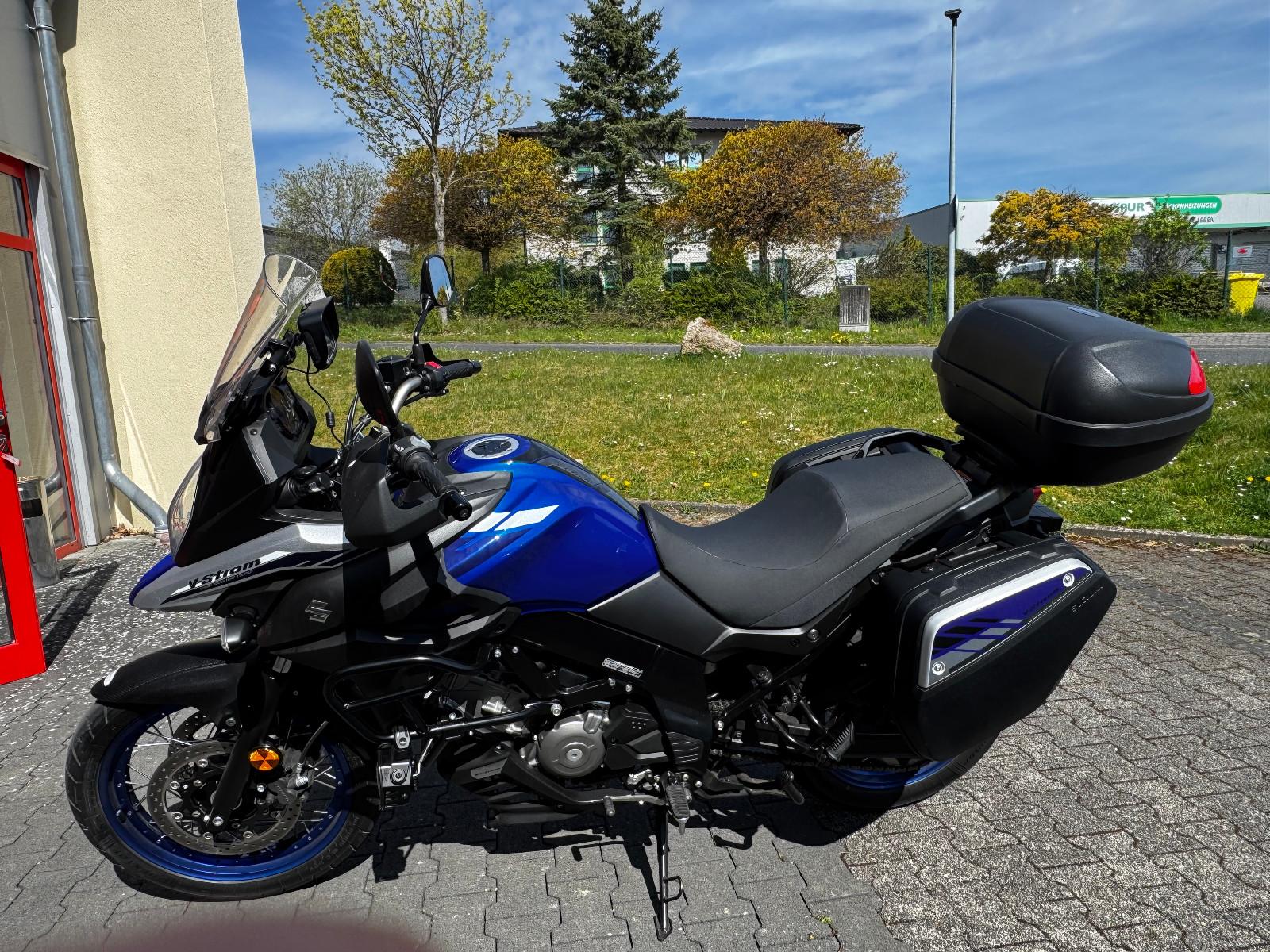 Suzuki V-Strom 650 , Koffersatz + Topcase +Navi