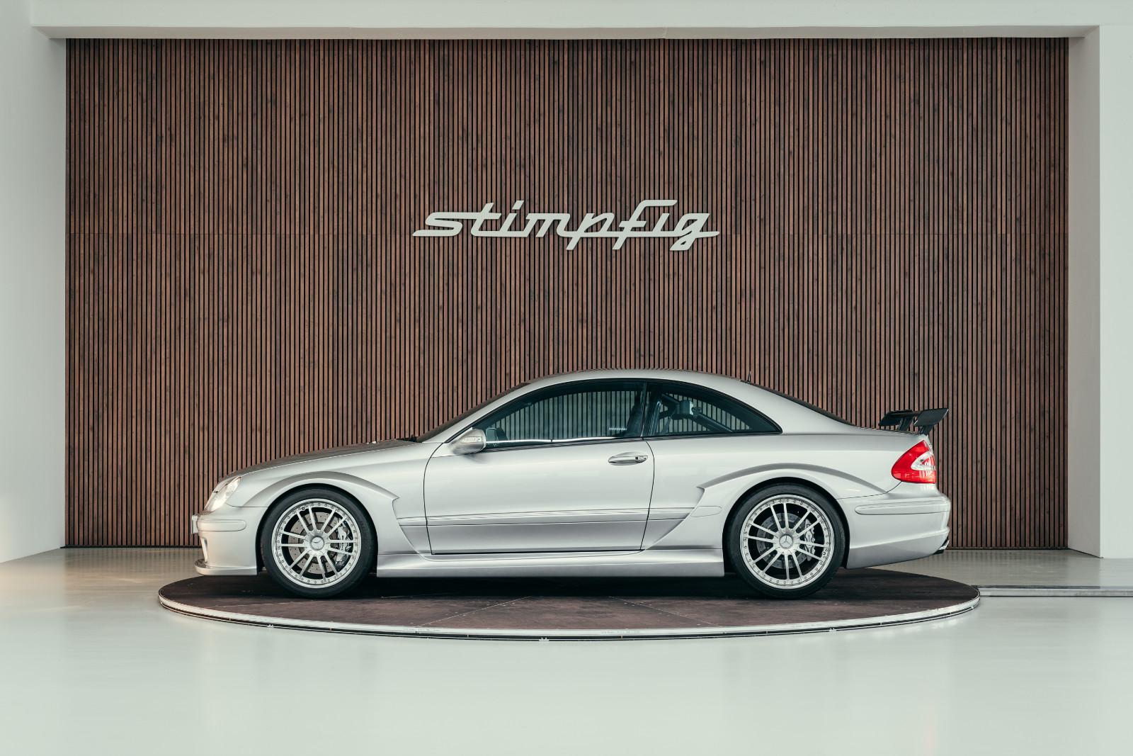 Mercedes-Benz CLK DTM AMG Coupé, Brilliant Silber, Roll-Cage