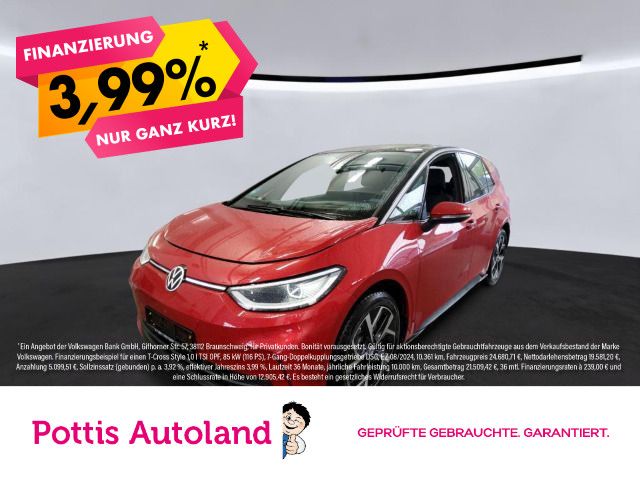 VW ID.3 PRO S NAVI KAMERA IQ.LIGHT SITZHZG DCC