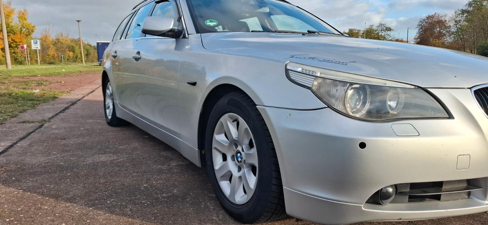BMW 525 2005 — вигляд ззаду