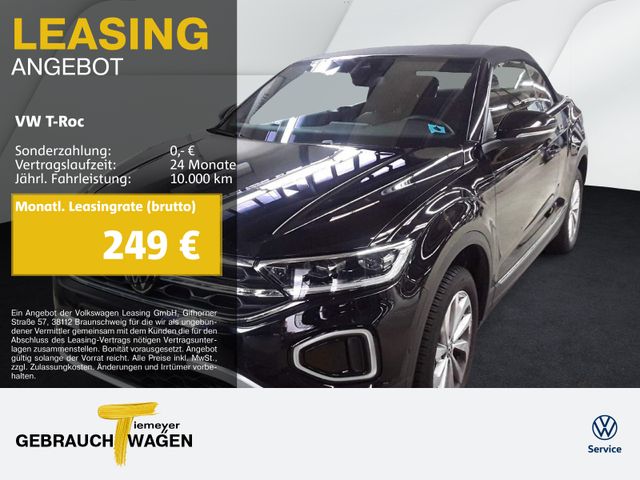 Volkswagen T-Roc Cabrio 1.0 TSI STYLE NAVI LED+ KAMERA SITZ