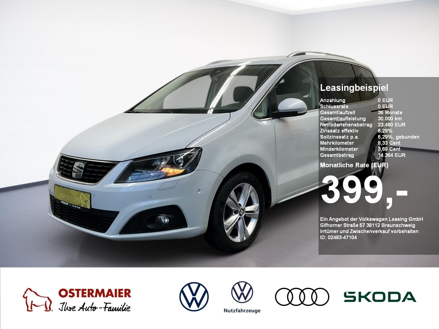 Seat Alhambra XCELLENCE 1.4TSI 150PS DSG ACC.AHK.KAME