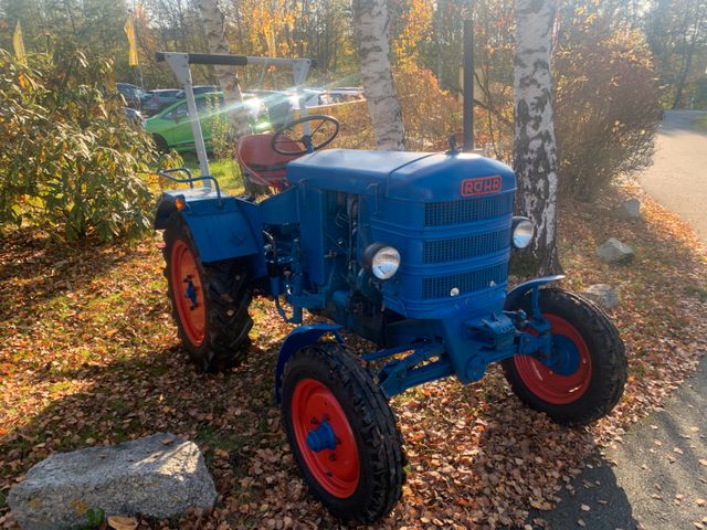 Autres Röhr 20R Oldtimerschlepper mit Hydraulik