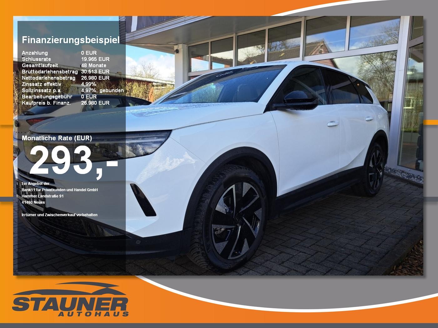 Opel Grandland 1.2 48V W GS HUD Kam. Navi SHZ 360°