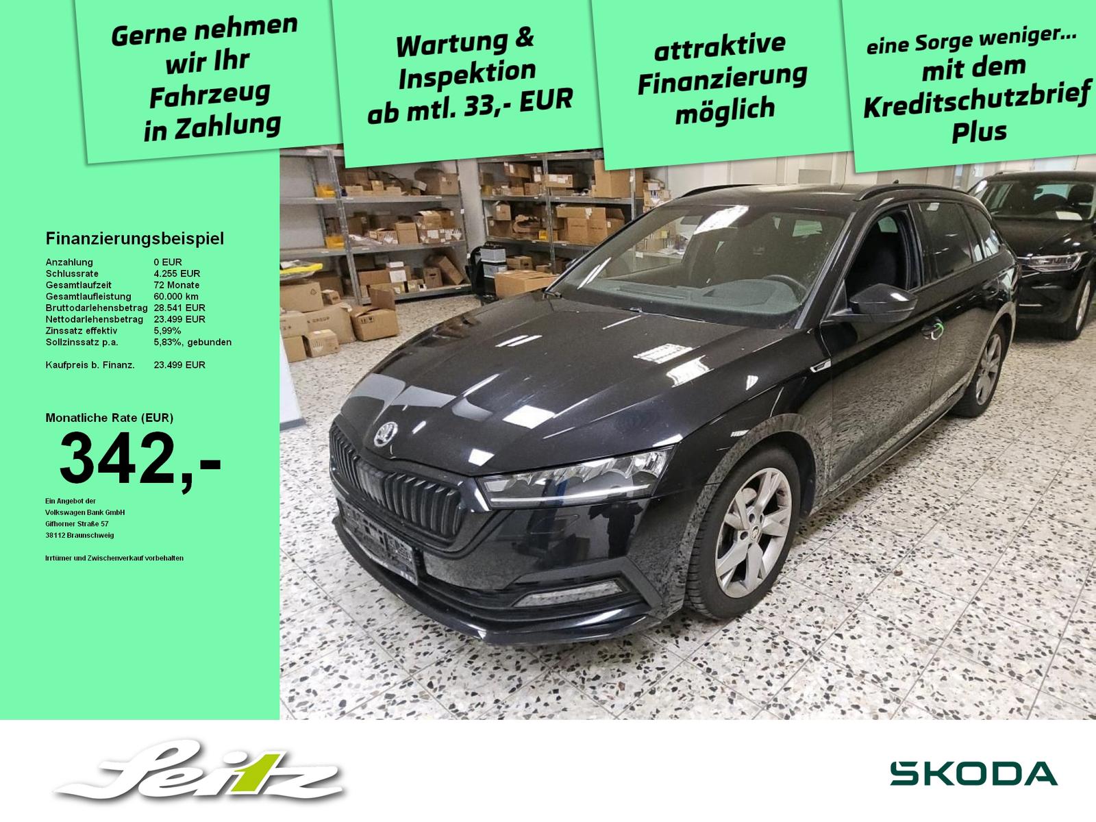 Skoda Octavia Combi 2.0 TDI Sportline *LED*KAMERA*NAVI