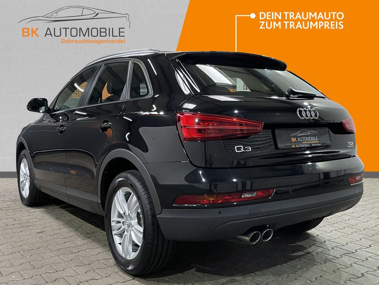 Fahrzeugabbildung Audi Q3 2.0 TDI quattro #LED#Pano#AHK#Tempomat
