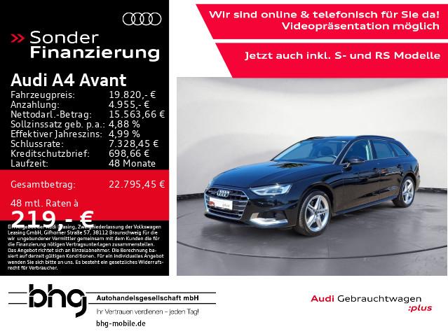Audi A4 Avant 40 TDI quattro S tronic advanced AHK Na