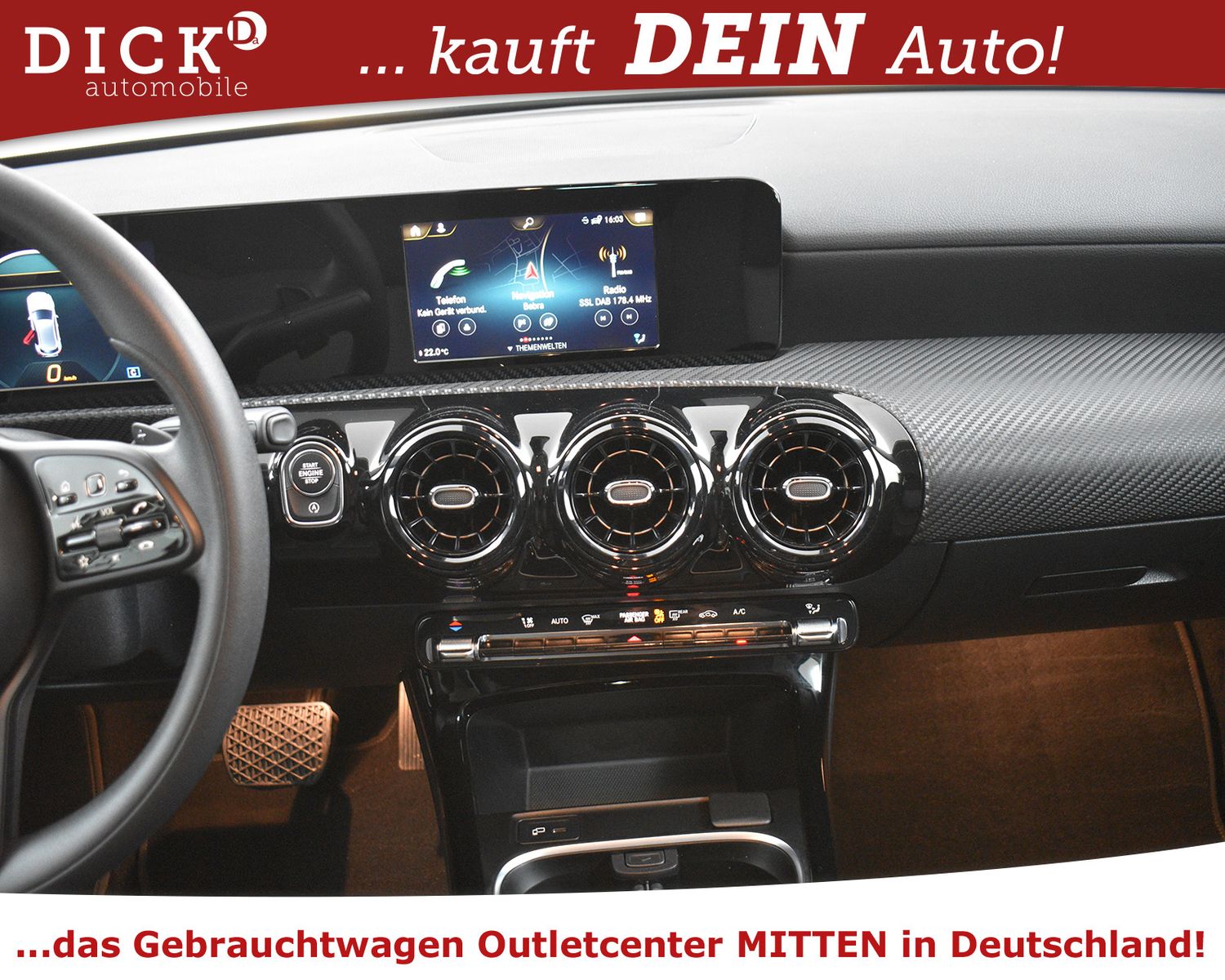 MERCEDES-BENZ A 180d 8G >NAVI+VIRTUAL+SITZHZ+PARKASS+MFL+TEMP - Image 14