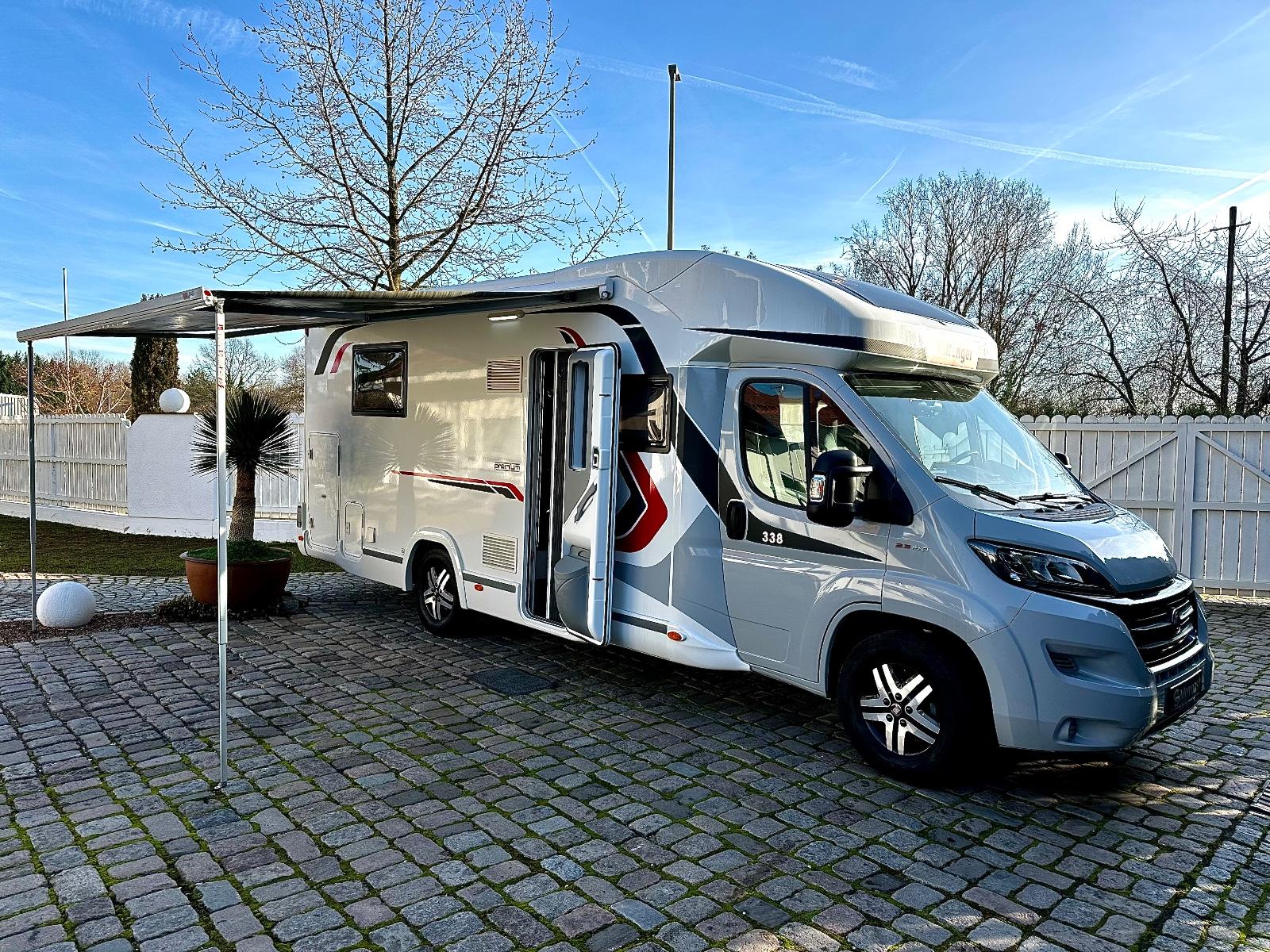 Challenger 338 Premium/7,40m/SAT/TV/Markise/Bad/2xHub/Kam/