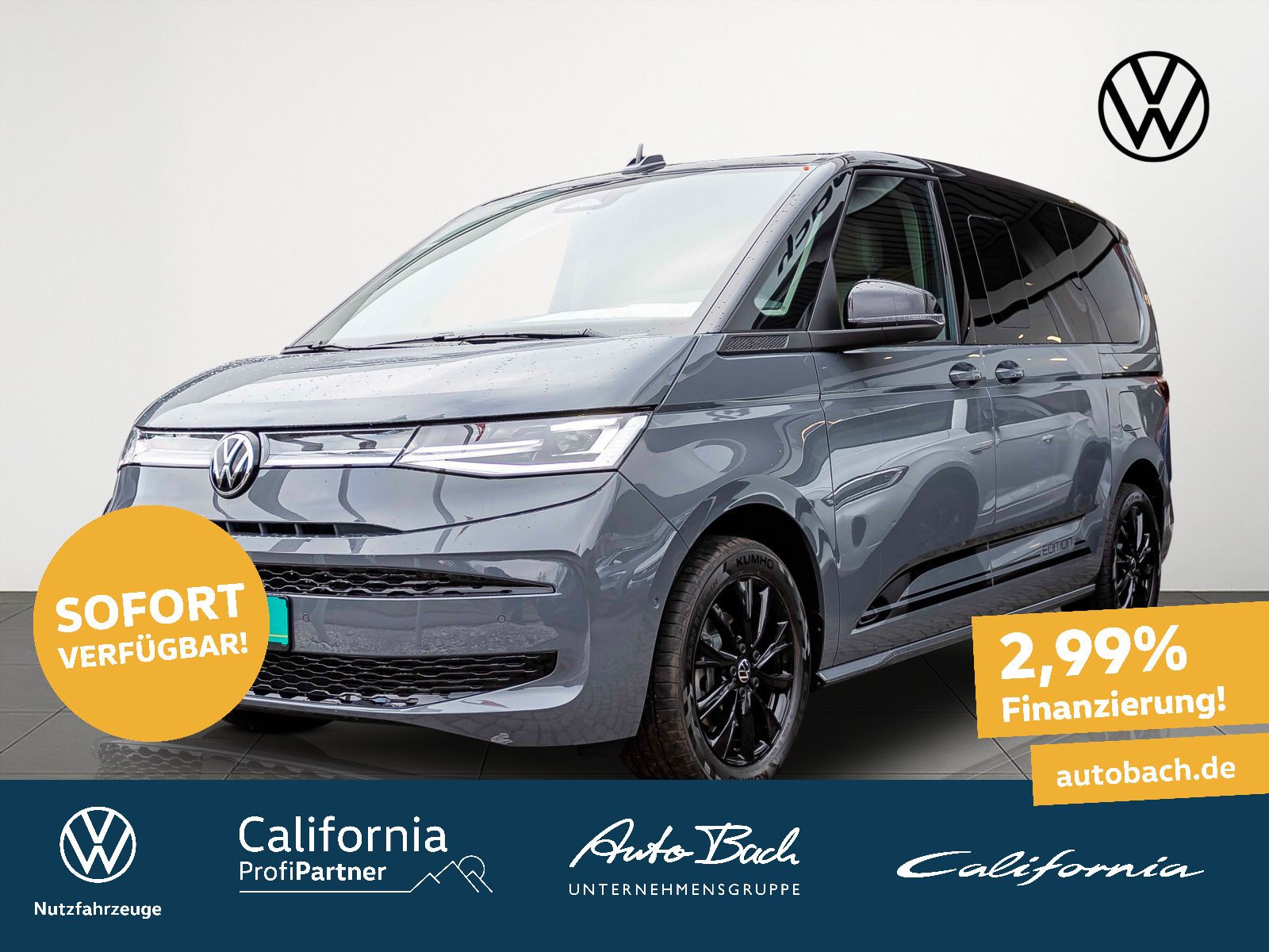 Volkswagen T7 Multivan Life "Edition" kurz | Vis-a-Vis | As