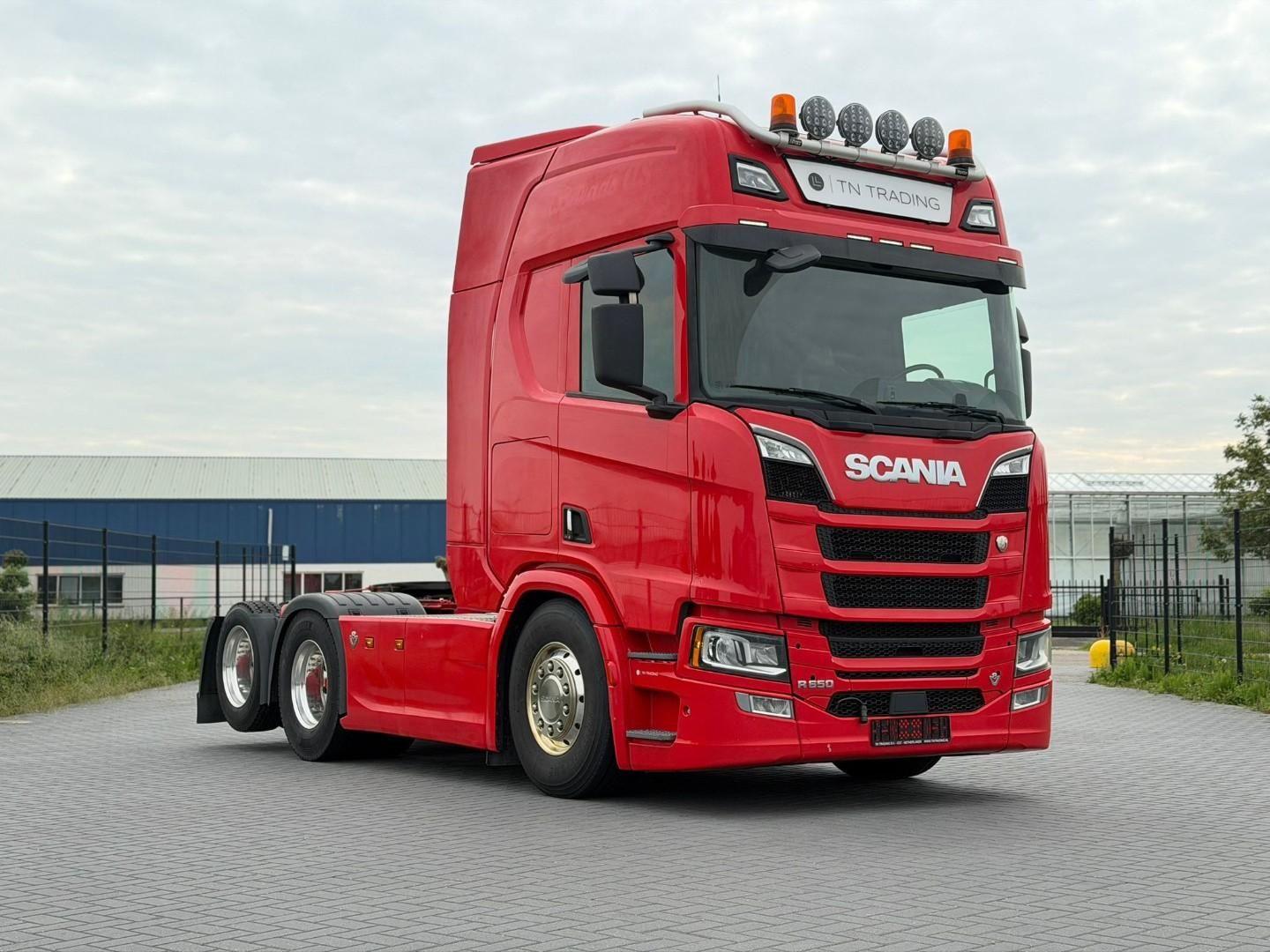 Scania R650 V8 VOLLLUFT, ALCOA, RETARDER, LEDER, 3.15WB