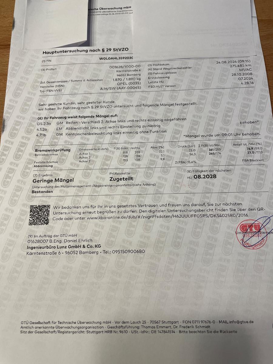 Opel Astra 2008 — photo 12