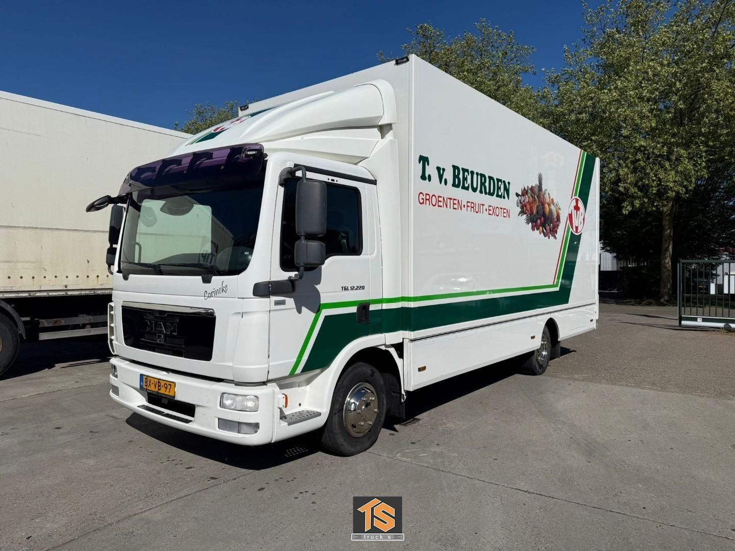 MAN TGL 12.220 4X2 BL EURO 5 - 12 TON - KOFFER - NL