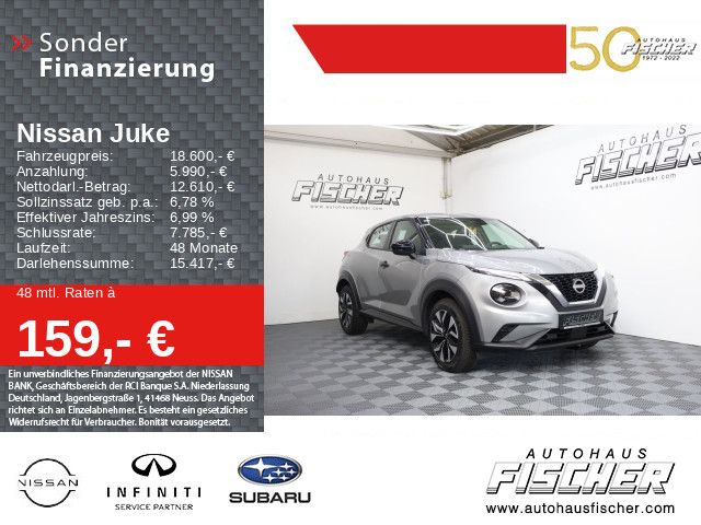 Nissan Juke 1.0 Acenta Kamera LED Sitzheizung Navi