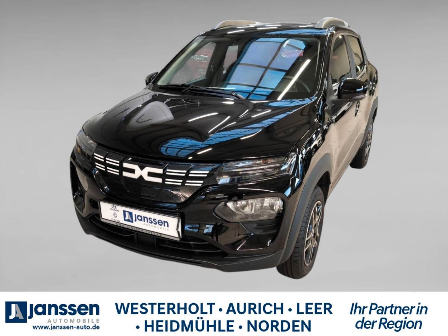Fahrzeugabbildung Dacia Spring Essential CCS- Anschluss