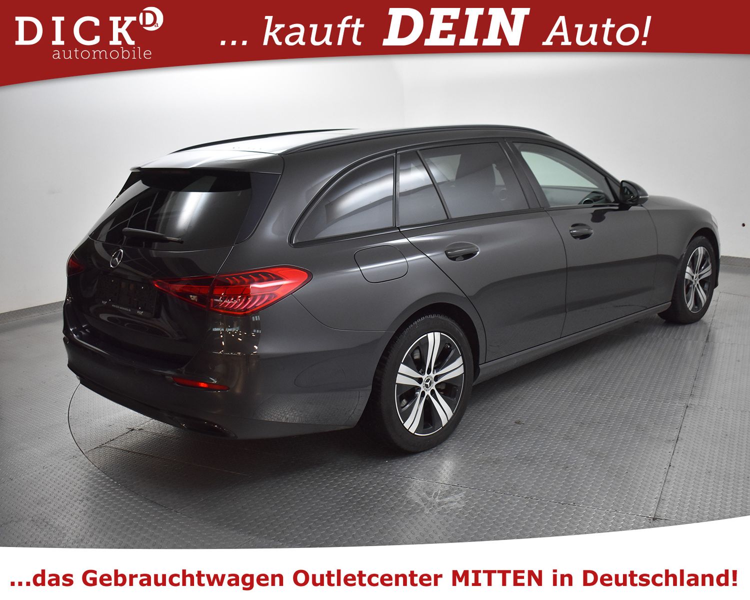 Fahrzeugabbildung Mercedes-Benz C200d Avant NIGHT+NAV+LEDER+SHZ+KAM+AHK+ACC+LED+