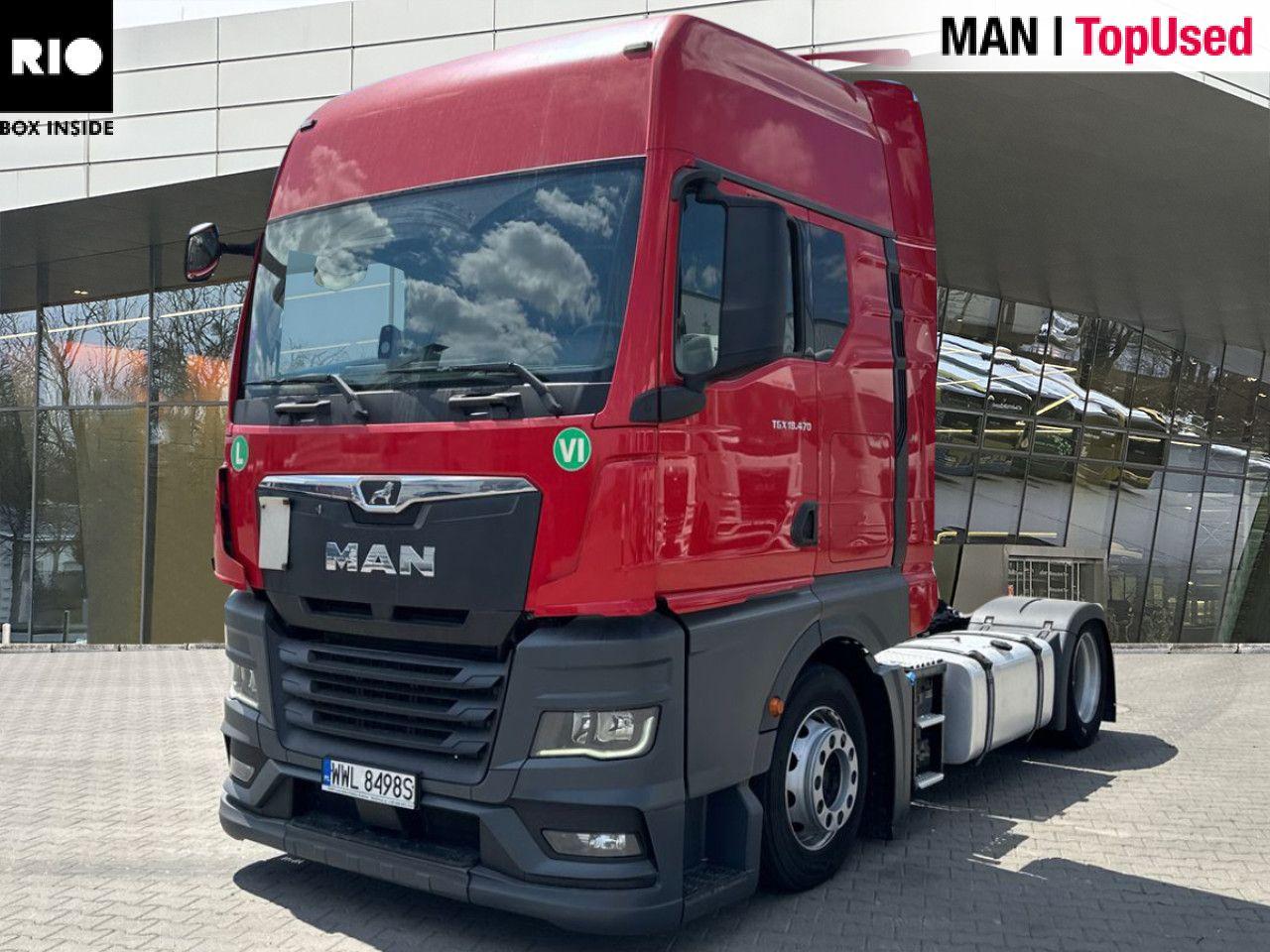MAN TGX 18.470 4x2 LL SA Euro6 Klima Luftfeder ZV