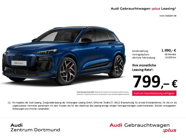 Audi SQ6 e-tron quattro edition one blue PANO AHK B&O