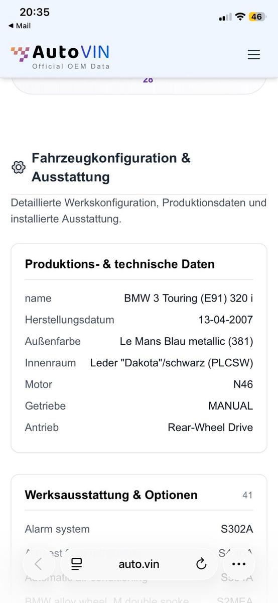 BMW 320 2007 — photo 10