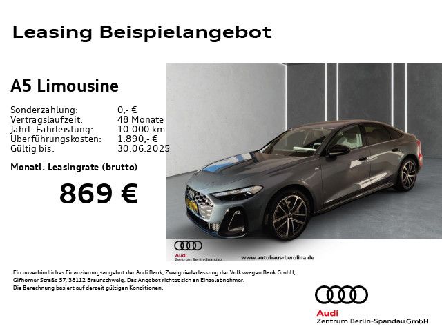AUDI A5 Lim. TDI qu. S line S tronic *MATRIX*B&O*HuD*