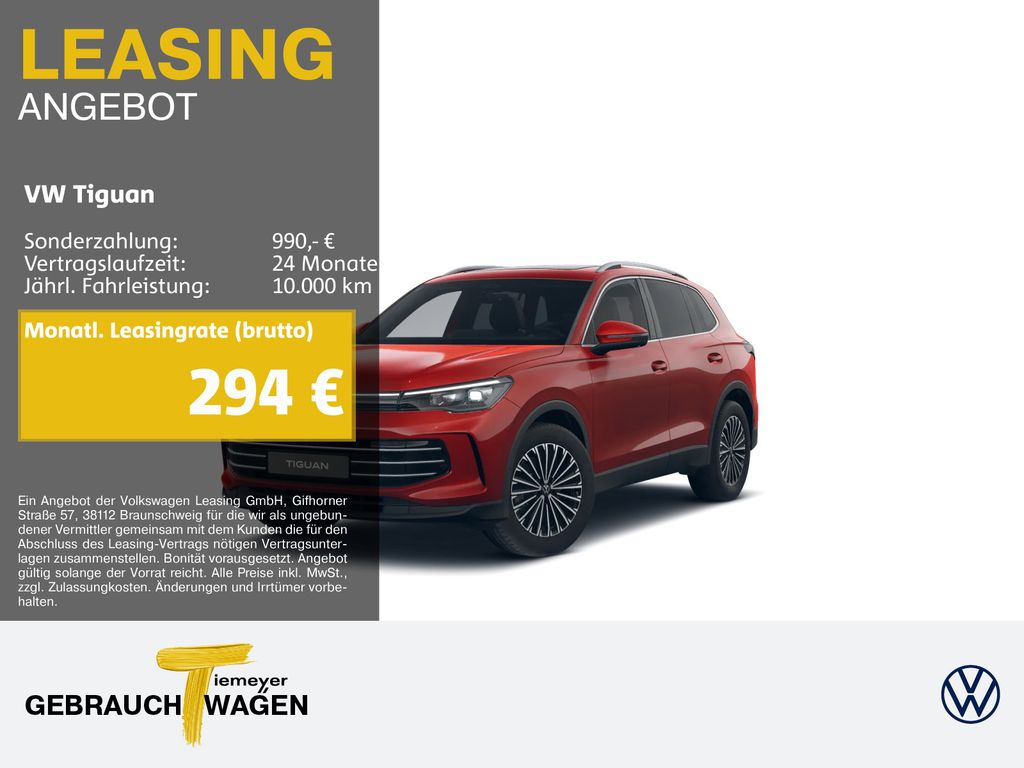 Tiguan 2.0 TDI DSG ELEGANCE PANO AHK HuD STANDH