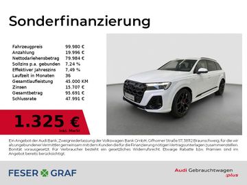 Audi Leasingangebot: Audi Q7 SUV S line business TFSI quattro 250 kW ti