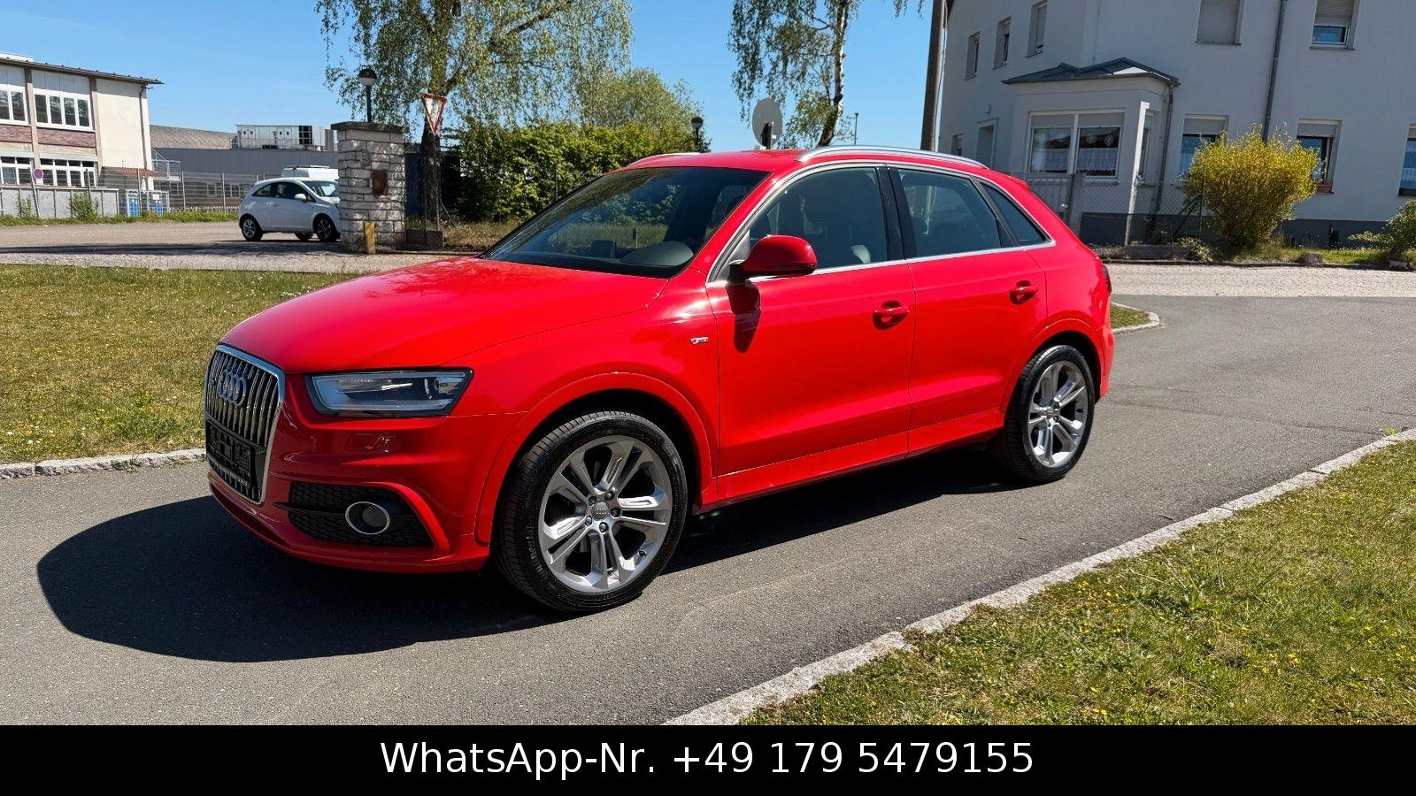 Audi Q3 2.0 TDI quattro Aut., S-Line, 177PS, Voll,Top
