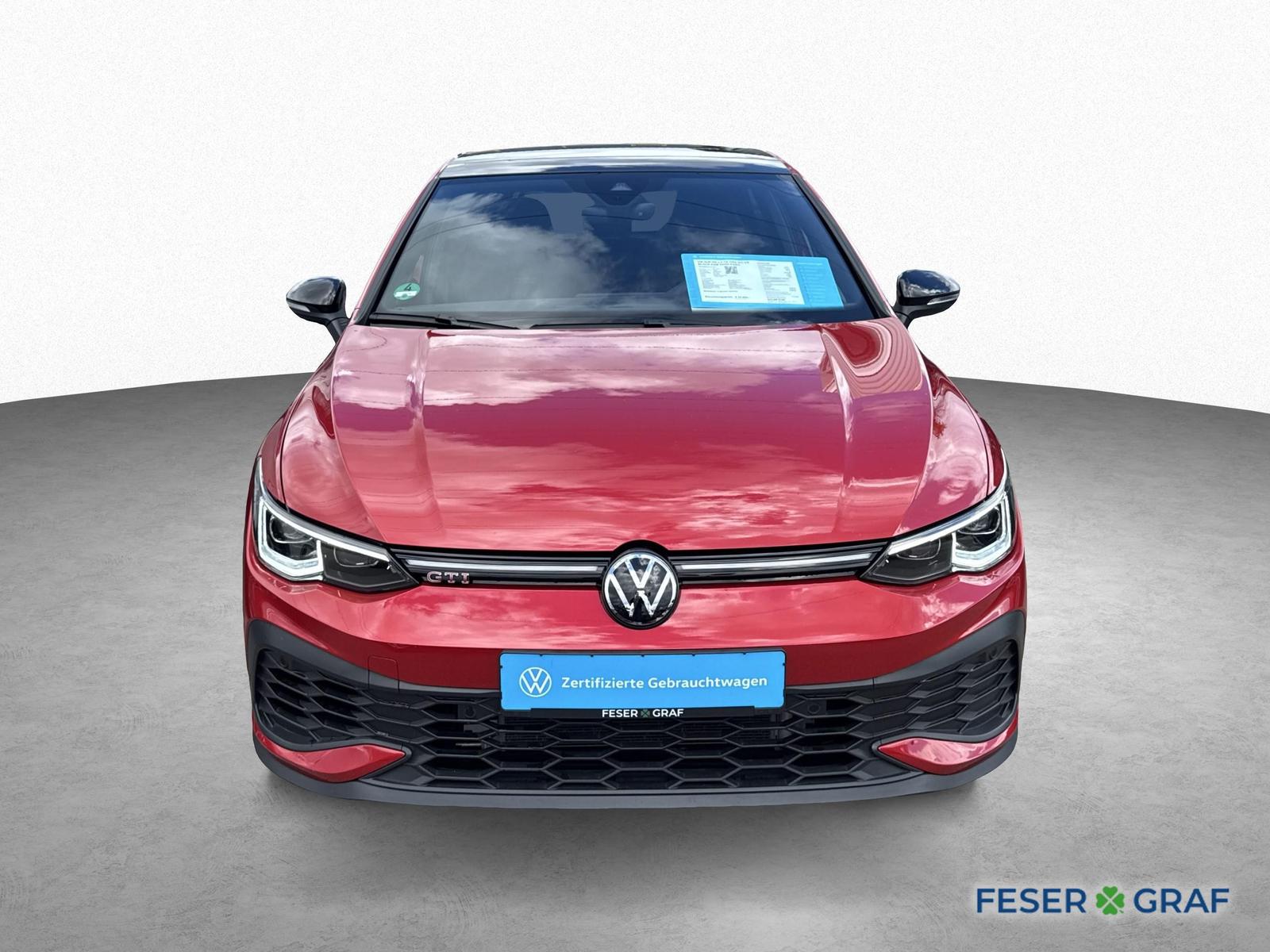 Volkswagen Golf VIII 2.0 TSI DSG GTI CS BLACK KAM AKRA PANO, миниатюра 2
