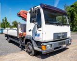 MAN L 2000 mit Ladekran LE 8-10T 4X2 BB - Kipper Mit ladekran