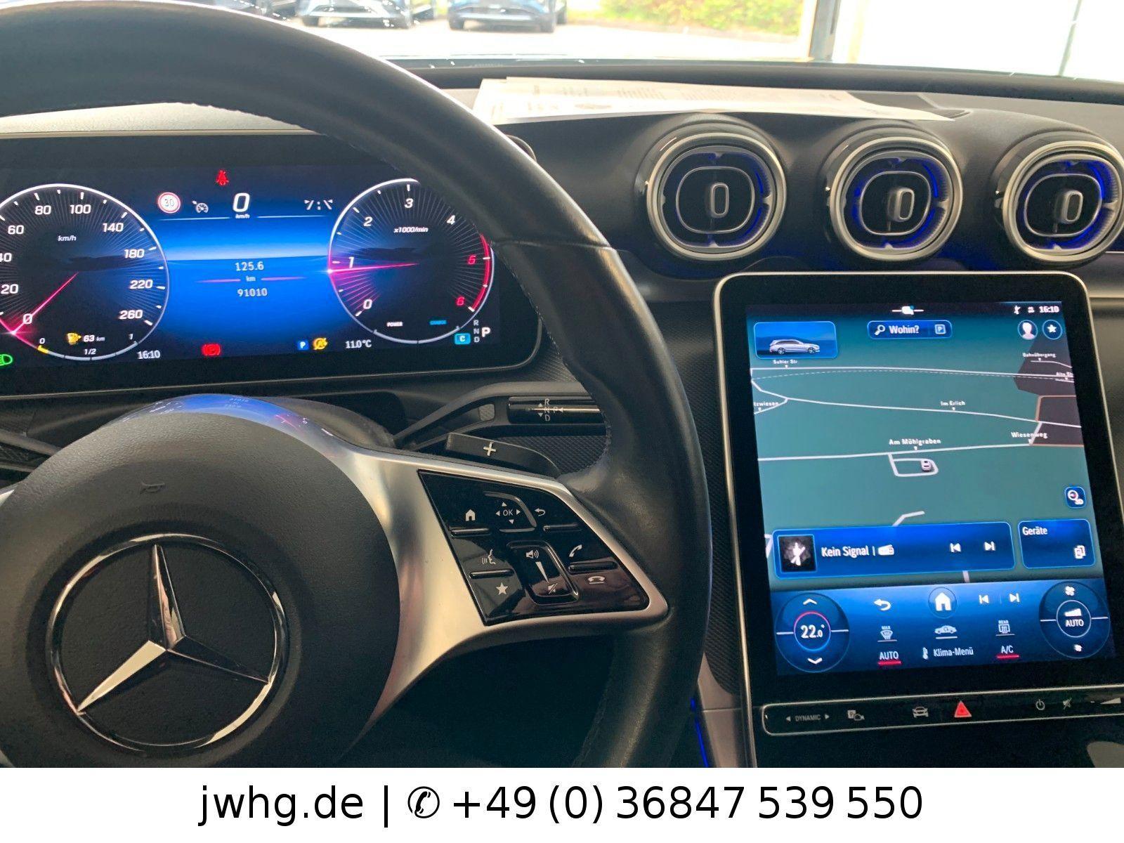 Mercedes-Benz C-Class Avantg Widescreen Kam DAB Unfallfrei LED, миниатюра 8