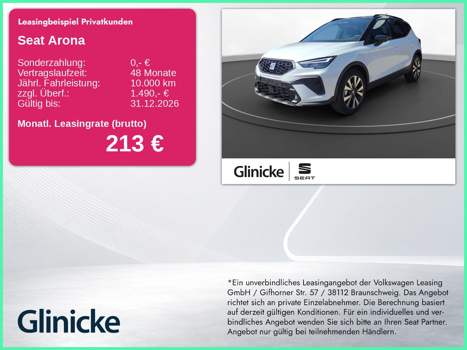 Seat Arona 1.0 TSI FR DSG