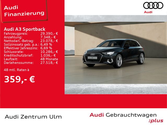 Audi A3 Sportback advanced 30 TDI VIRTUAL PDC SHZ