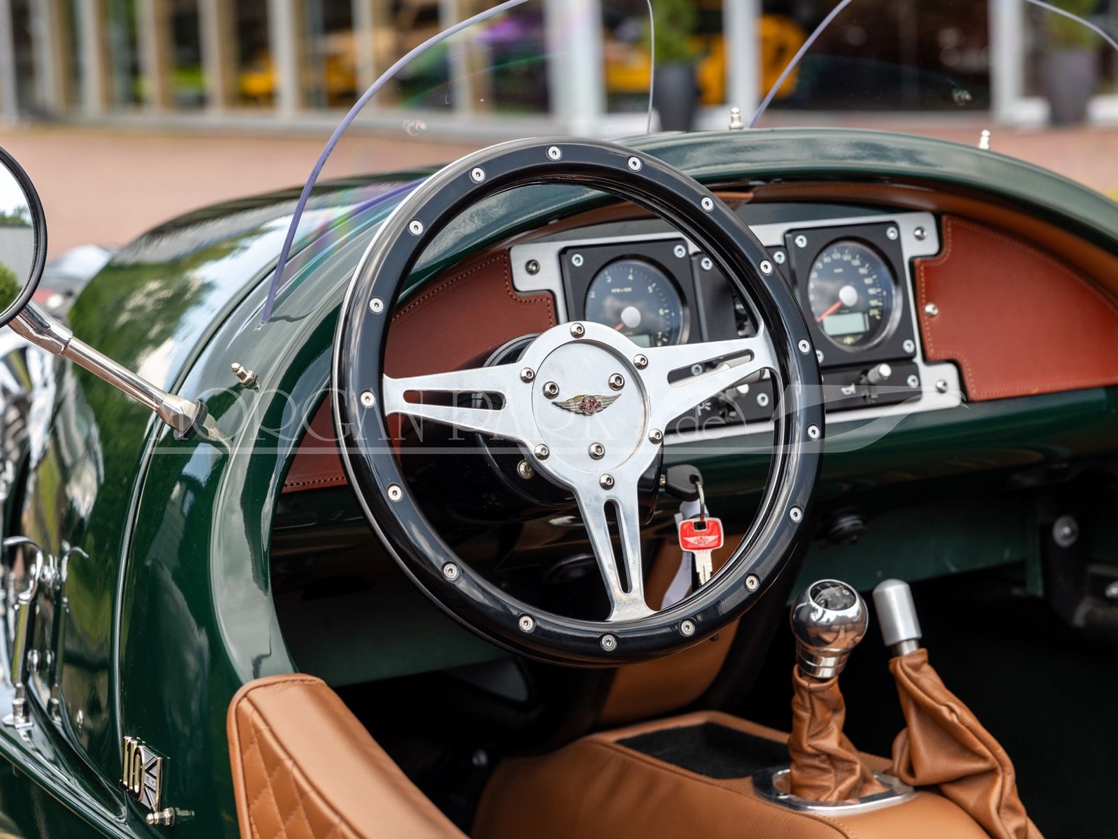 Fahrzeugabbildung Morgan 3 Wheeler *Sport Green / Honey / 110 Years*