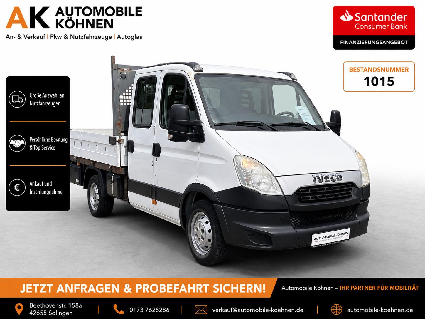 Iveco Daily 29L11 Doka TÜV / AHK / 2x VORHANDEN / REGA