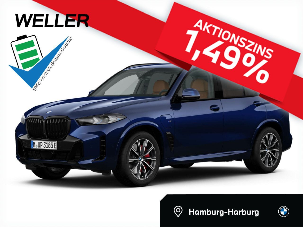 BMW X5 xDr 50e M SPORT PRO KomSi,AHK,DrPro,Luftfed