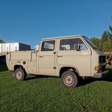 Volkswagen T3 syncro Doppelkabine  - Volkswagen T3: Allradantrieb
