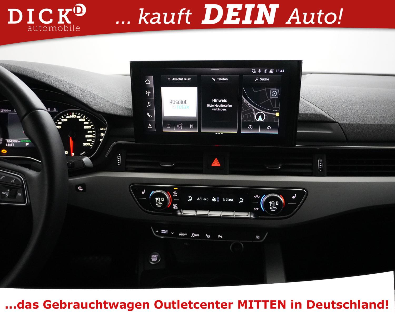 Audi A5 SB 40d S LINE SPORT LEDER+SHZ+NAV+KAM+LED+TEM, миниатюра 13