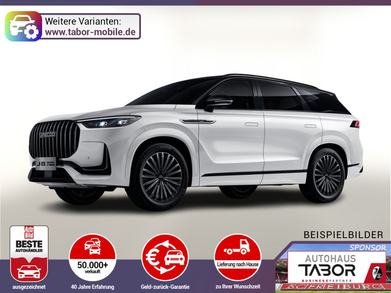 JAECOO 8 PHEV Exclusive Pano 4X4 540° UVP-22%*
