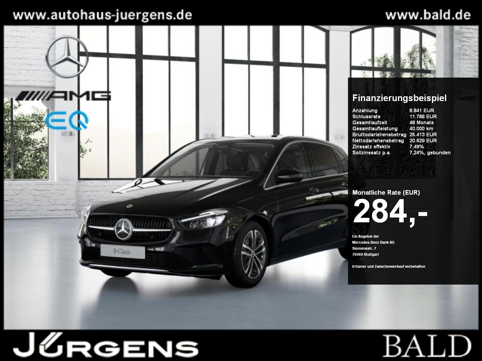 Mercedes-Benz B 180 Progressive+Cam+LED+Navi+Totw+Wide+Winter