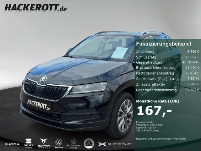 Skoda Karoq Clever 1.5 TSI Navi ACC Pano SmartLink Par