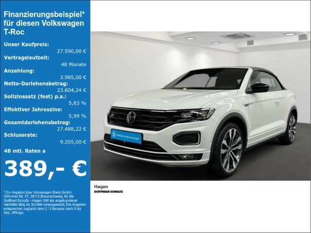 Volkswagen T-Roc Cabriolet 1.5 TSI DSG LED NAV KAMERA SHZ R