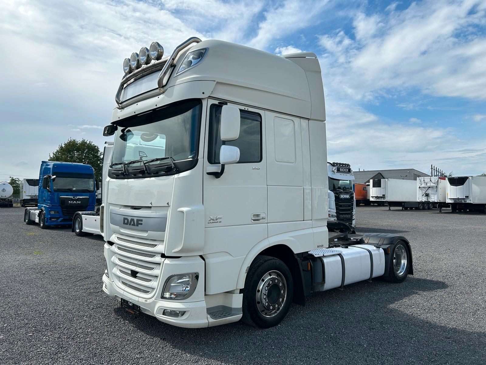 DAF XF 510 SSC LL Low höhenverstellbare Sattelkupplu