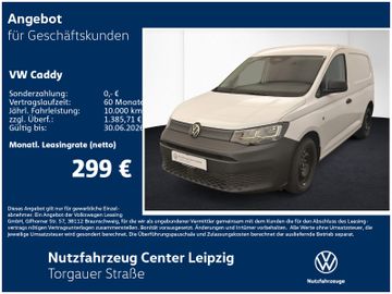 Volkswagen Leasingangebot: Volkswagen Caddy Cargo 2.0 l TDI 90 kW Preisvorteil 4432€