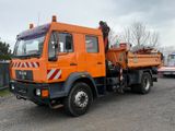 MAN LE18.280 Doka/7Sitze/Automatik/Kipper/Kran/Winde - MAN 2003