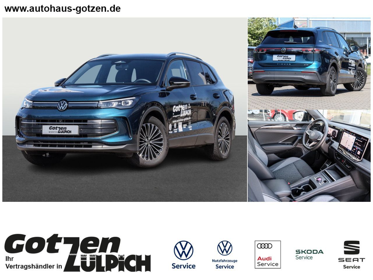 Fahrzeugabbildung Volkswagen Tiguan 1.5 eTSI 110 kW Goal IQ.LIGHT Navi AKK