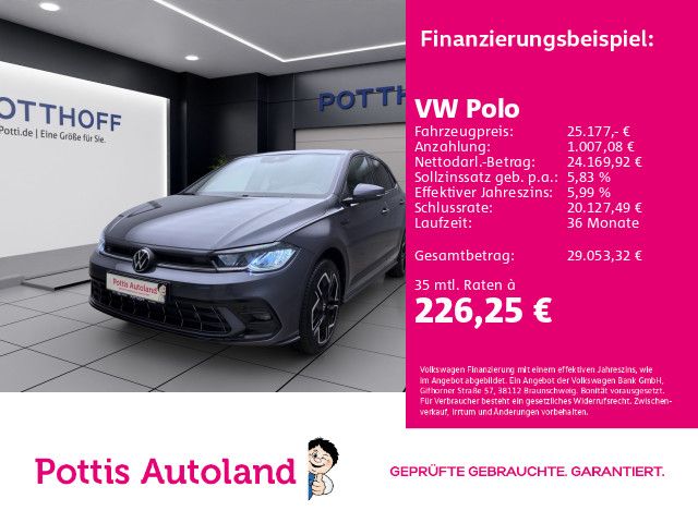 Volkswagen Polo 1.0 TSI DSG R-LINE KAMERA SITZHZG LED ACC