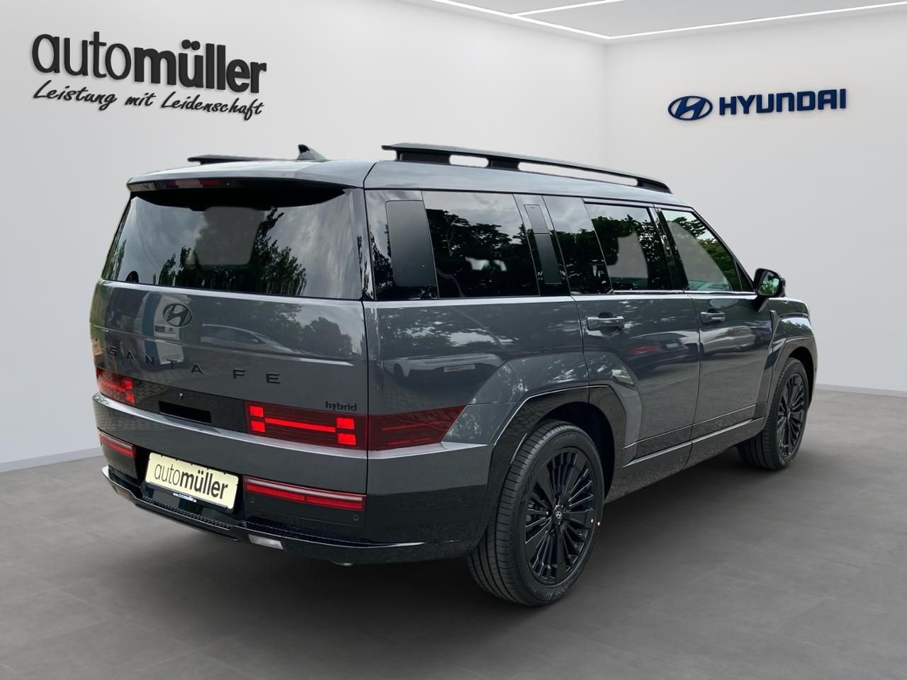 Fahrzeugabbildung Hyundai SANTA FE BLACKLINE 360 4xSHZ ACC AUT Akustikglas