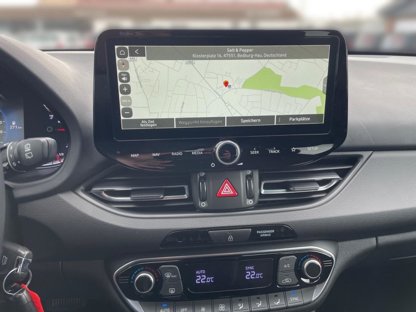 Fahrzeugabbildung Hyundai i30 1.6 CRDi Kombi Intro Edition Navigation Rück